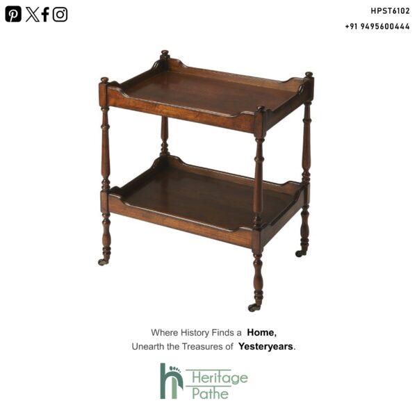 HPST6102 Vintage Butler Serving Cart